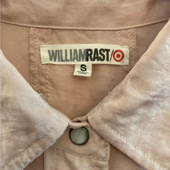 3/$12 William Rast for Target Pale Pink Blouse - Picture 2 of 3